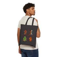Load image into Gallery viewer, Krampus Cookie Cotton Canvas Tote Bag