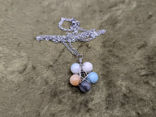 Load image into Gallery viewer, Pentagram Gemstone Necklaces