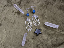Load image into Gallery viewer, Sky Blue Aventurine Earrings