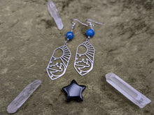 Load image into Gallery viewer, Sky Blue Aventurine Earrings
