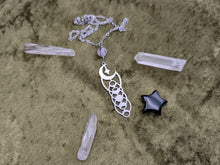 Load image into Gallery viewer, Moon Shift Rhodondite Necklace