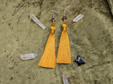 Load image into Gallery viewer, Tassel Gemstone Earrings