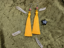 Load image into Gallery viewer, Tassel Gemstone Earrings