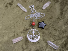 Load image into Gallery viewer, Mush Circle Red Jasper Necklace