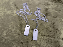 Load image into Gallery viewer, Moon Metal Stamped Necklaces