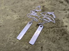 Load image into Gallery viewer, Ho Ho Hoe Metal Stamped Necklace