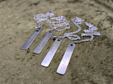 Load image into Gallery viewer, Krampus Metal Stamped Necklaces