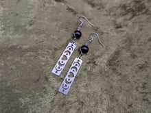 Load image into Gallery viewer, Love Phase Rainbow Obsidian Earrings