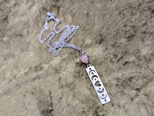 Load image into Gallery viewer, Love Phase Peach Moonstone Necklace
