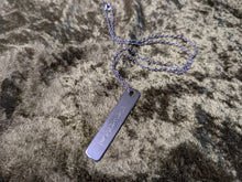 Load image into Gallery viewer, Macabre Stamped Necklace Collection
