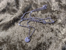 Load image into Gallery viewer, Capricorn hand-stamped stainless steel necklace from the Astrology collection