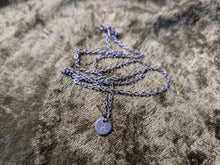 Load image into Gallery viewer, Pisces hand-stamped stainless steel necklace from the Astrology collection