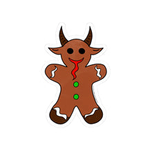 Load image into Gallery viewer, Krampus Cookie v2 Vinyl Sticker
