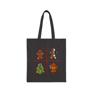 Krampus Cookie Cotton Canvas Tote Bag