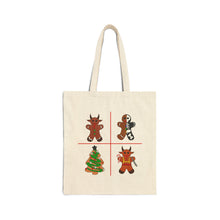 Load image into Gallery viewer, Krampus Cookie Cotton Canvas Tote Bag
