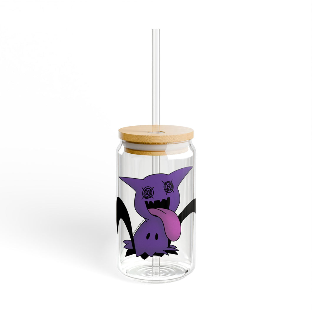Spooky Mimic Sipper Glass, 16oz