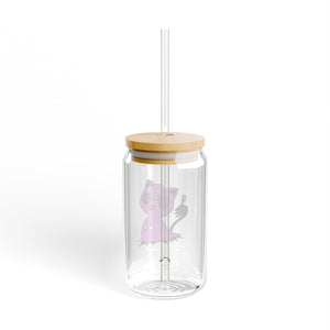 Jiggly Mimic Sipper Glass, 16oz