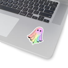 Load image into Gallery viewer, Rainbow Ghost Vinyl Sticker
