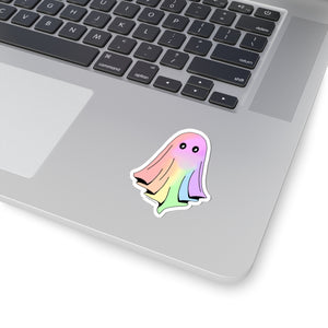 Rainbow Ghost Vinyl Sticker