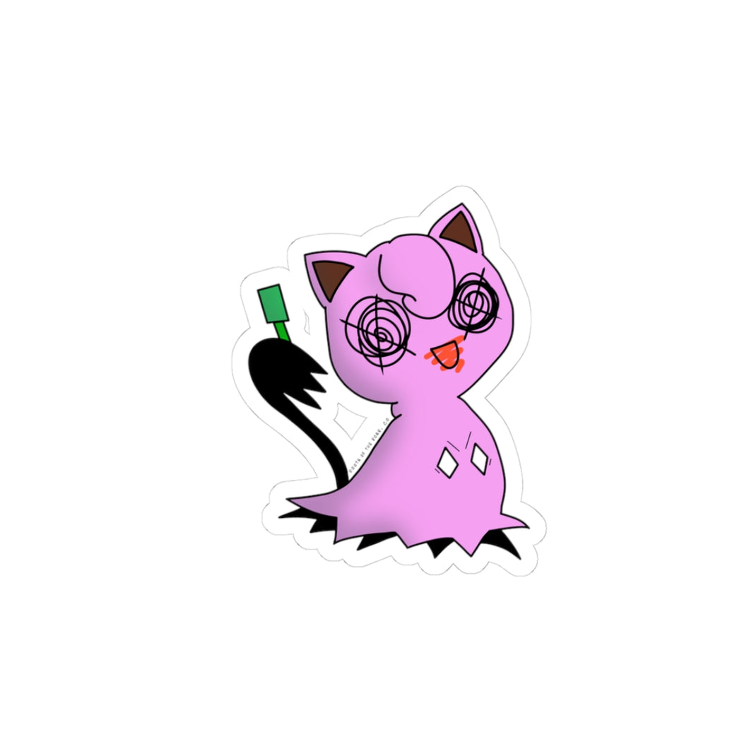 Jiggly Mimic Vinyl Sticker
