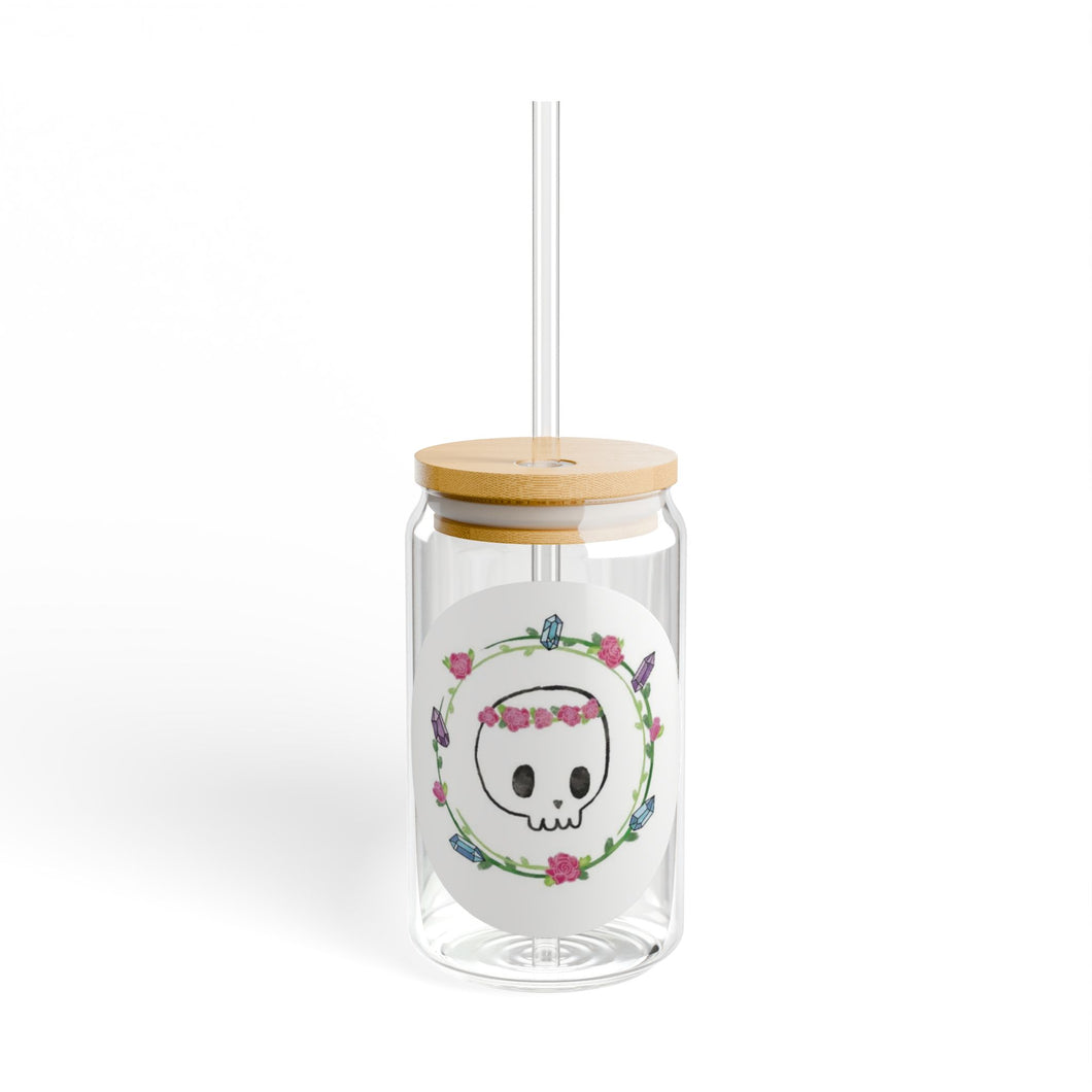 Roots of the Rose Sipper Glass, 16oz