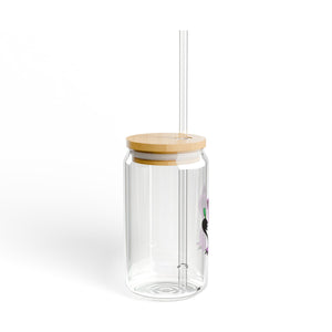Jiggly Mimic Sipper Glass, 16oz