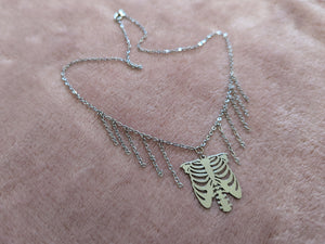 Decorative Rib Cage Necklace