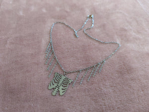 Decorative Rib Cage Necklace