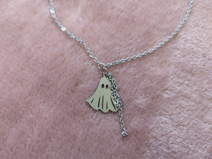 Decorative Ghost Necklace