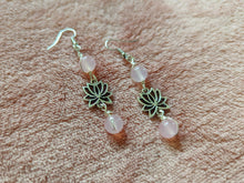 Load image into Gallery viewer, Lotus Dangle Earrings
