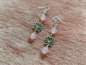 Lotus Dangle Earrings