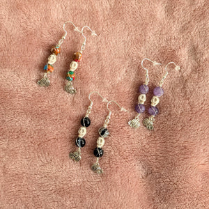 Spooky Pumpkin Earrings