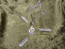 Load image into Gallery viewer, Lunar Snake Moonstone Necklace
