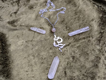 Load image into Gallery viewer, Lunar Snake Moonstone Necklace
