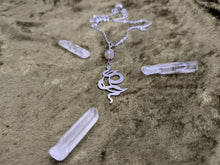 Load image into Gallery viewer, Lunar Snake Moonstone Necklace
