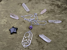 Load image into Gallery viewer, Sky Amethyst Necklace
