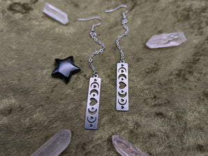 Love Phase Chain Earrings