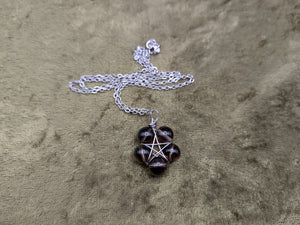 Pentagram Gemstone Necklaces