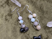 Load image into Gallery viewer, Amazonite Beaded Penis Earrings
