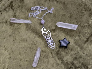 Moon Shift Rhodondite Necklace