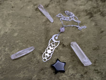 Load image into Gallery viewer, Moon Shift Rhodondite Necklace
