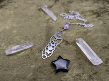 Load image into Gallery viewer, Moon Shift Rhodondite Necklace
