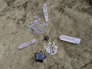 Wild Crystal Smokey Quartz Necklace