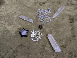 Wild Crystal Smokey Quartz Necklace