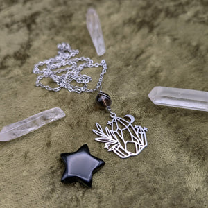 Wild Crystal Smokey Quartz Necklace