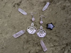 Potion of the Universe Moonstone Earrings