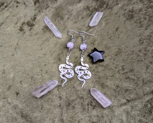 Boho Snake Earrings