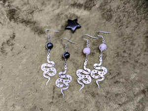 Boho Snake Earrings