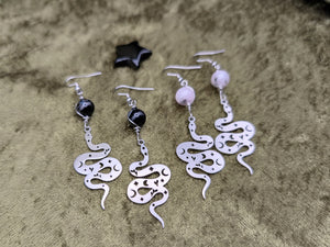 Boho Snake Earrings