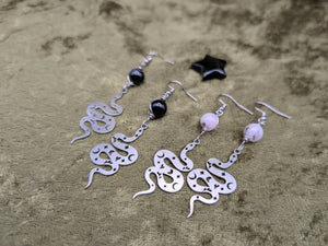 Boho Snake Earrings